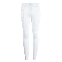 Pantalon Montar Yati Crystal Junior full grip Blanc Pantalon Montar Yati Crystal Junior full grip Blanc