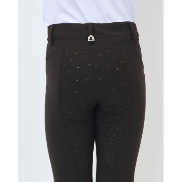 Pantalon Montar Yati Crystal Junior full grip Noir