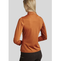 Polo d'entrainement Montar MoEverline manches longues femme Bronze Marron Polo d'entrainement Montar MoEverline manches longues femme Bronze Marron