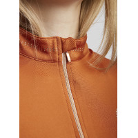 Polo d'entrainement Montar MoEverline manches longues femme Bronze Marron Polo d'entrainement Montar MoEverline manches longues femme Bronze Marron