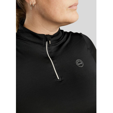Polo de concours Montar Everly Curve femme Noir