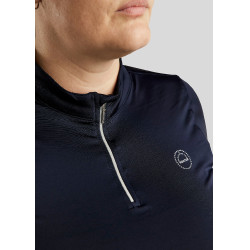 Polo de concours Montar Everly Curve femme Marine Bleu marine
