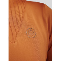 Polo de concours Montar MoRosie manches longues femme Blanc Polo de concours Montar MoRosie manches longues femme Blanc