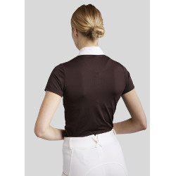Polo de concours Montar MoViolet femme Marron