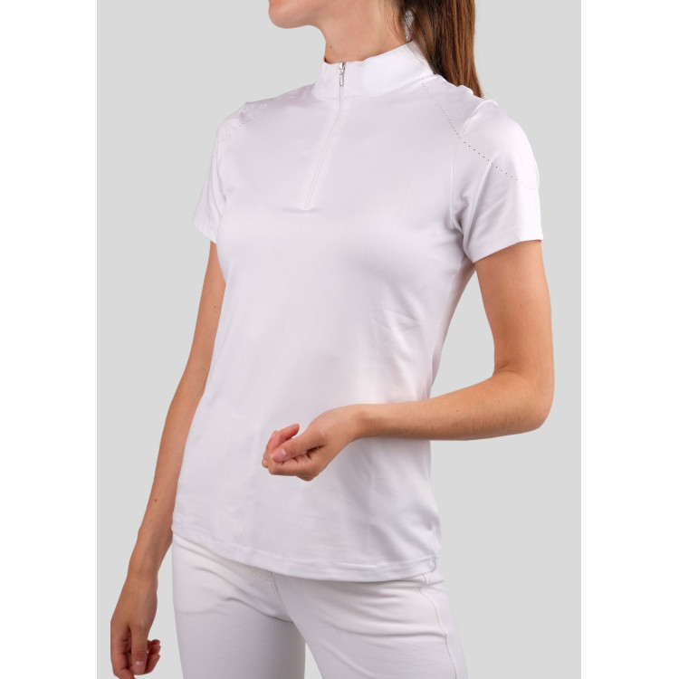 Polo de concours Montar Rowan manches courtes femme