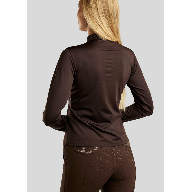 Chemise De Refroidissement EIS Equi In Style – Manches Longues – Taille XS – Maille Bleue Pour Cavalier