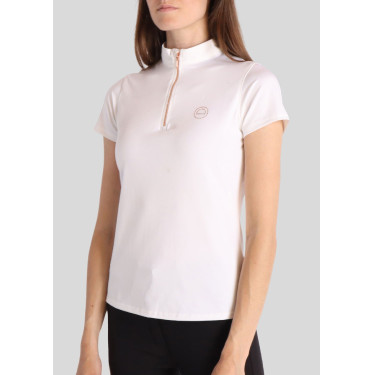 Polo Montar Everly Mon Tech femme manches courtes rose gold Polo Montar Everly Mon Tech femme manches courtes rose gold