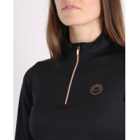 Polo Montar Everly Mon Tech femme manches longues rose gold Blanc Polo Montar Everly Mon Tech femme manches longues rose gold Blanc
