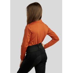 Polo Montar MoEverline junior rose gold manches longues Bronze Marron Polo Montar MoEverline junior rose gold manches longues Bronze Marron