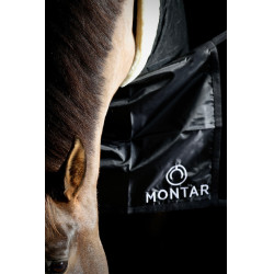 Porte de box Montar 90 x 55 cm Noir