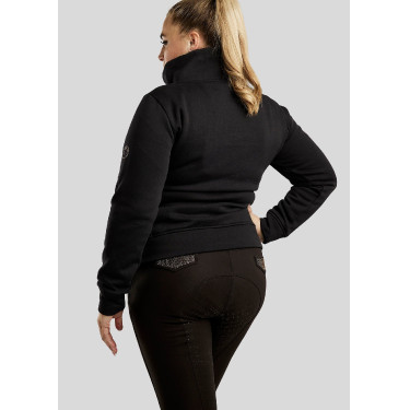 Pull Montar Naja fermeture zippé au cou crystal rose gold Curve femme Pull Montar Naja fermeture zippé au cou crystal rose gold Curve femme