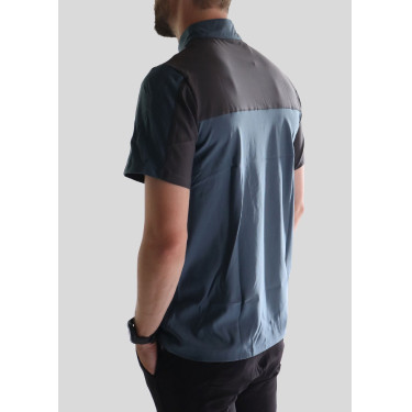 T-shirt de training Montar manches courtes homme Marron