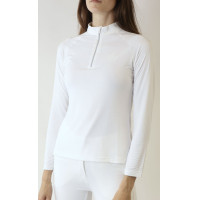 T-shirt Montar MoMaja manches longues femme Blanc