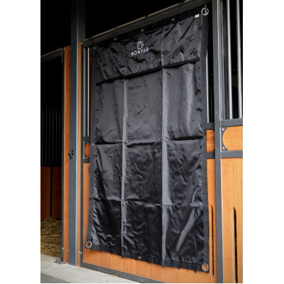 Tenture de box Montar 140 x 200 cm Noir