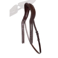 Tétière Montar adapté cuir tanné noir/crème Marron