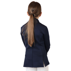 Veste de concours Montar Junior ton sur ton crystal Marine Bleu marine