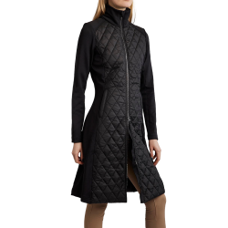 Veste longue Montar MoQuinn hybride matelassé Curve femme Noir