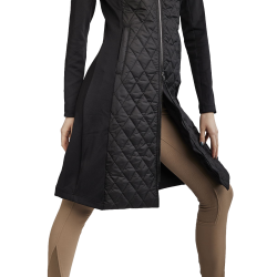 Veste longue Montar MoQuinn hybride matelassé Curve femme Noir