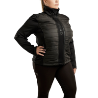 Veste Montar Emma Hybrid femme Curve Noir