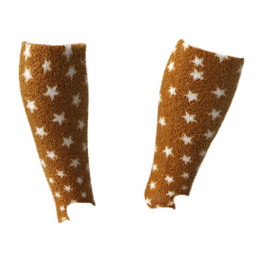 Chaussettes LeMieux Fluffy Character Chancer Marron