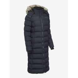Doudoune matelassé LeMieux Harper Longline Marine Bleu marine