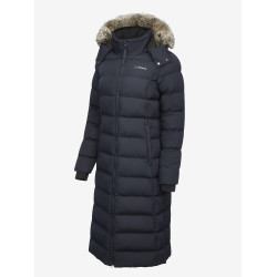 Doudoune matelassé LeMieux Harper Longline Marine Bleu marine