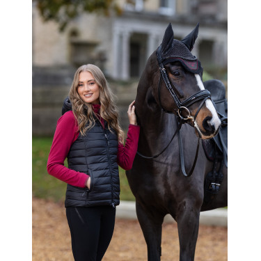 Doudoune sans manches à capuche LeMieux Tilly femme Noir ancien modèle Doudoune sans manches à capuche LeMieux Tilly femme Noir ancien modèle