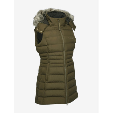 Doudoune sans manches LeMieux matelassé Harper Longline femme Doudoune sans manches LeMieux matelassé Harper Longline femme