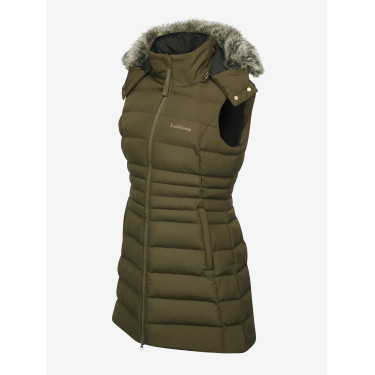 Doudoune sans manches LeMieux matelassé Harper Longline femme Doudoune sans manches LeMieux matelassé Harper Longline femme
