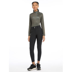 Pantalon LeMieux fond silicone Izzy Young Rider Noir Pantalon LeMieux fond silicone Izzy Young Rider Noir