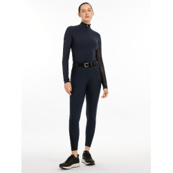 Pantalon LeMieux grip genoux Isabelle femme Marine Bleu marine