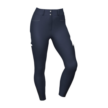 Pantalon LeMieux grip genoux Isabelle femme Marine Bleu marine