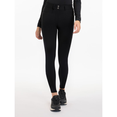 Pantalon LeMieux grip genoux Isabelle femme Noir