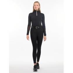 Pantalon LeMieux grip genoux Isabelle femme Noir