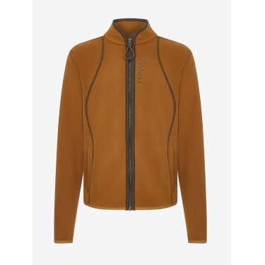 Polaire LeMieux à fermeture éclair Felicity Young Rider Ginger Marron