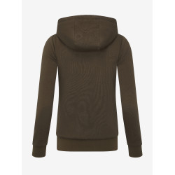 Sweat à capuche LeMieux doublé Leia Alpine Marron