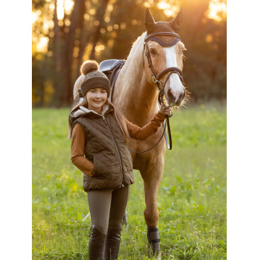 Veste sans manches LeMieux hiver réversible Eloise Young Rider Veste sans manches LeMieux hiver réversible Eloise Young Rider