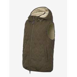 Veste sans manches LeMieux hiver réversible Eloise Young Rider Alpine Marron Veste sans manches LeMieux hiver réversible Eloise Young Rider Alpine Marron