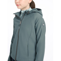 Veste softshell LeMieux Lottie Young Rider Petrol Bleu Veste softshell LeMieux Lottie Young Rider Petrol Bleu