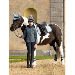 Veste softshell LeMieux Lottie Young Rider Petrol Bleu Veste softshell LeMieux Lottie Young Rider Petrol Bleu