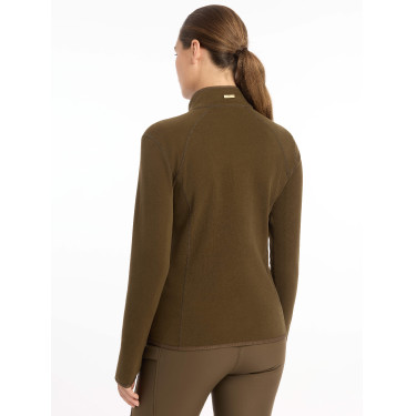 Polaire Zippée Faye LeMieux Alpine Marron Polaire Zippée Faye LeMieux Alpine Marron