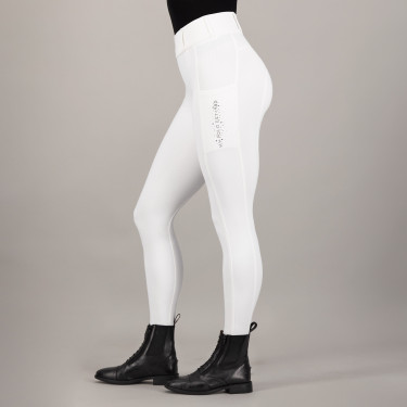 Legging d'équitation HV Polo Evi FullGrip Blanc