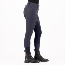 Pantalon d'équitation Easy Rider Amara Full Marine Bleu marine