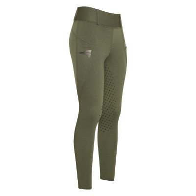 Legging d'équitation Easy Rider Don FullGrip Olive