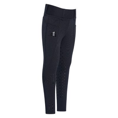 Legging d'équitation Easy Rider Don FullGrip Kids Bleu marine