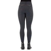 Pantalon d'équitation Easy Rider Amore FullGrip Aimant gris