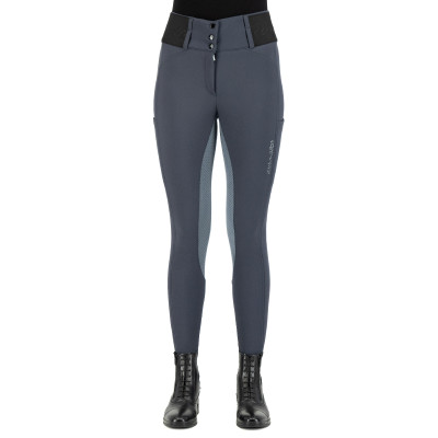 Legging d'équitation Euro-Star Athletic leanline FullGrip Aimant gris