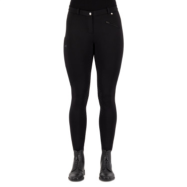 Pantalon d'équitation Easy Rider Joy Winter FullGrip Noir