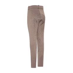Pantalon d'équitation Easy Rider Joy Winter FullGrip Kids Toundra Marron