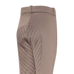 Pantalon d'équitation Easy Rider Joy Winter FullGrip Kids Toundra Marron